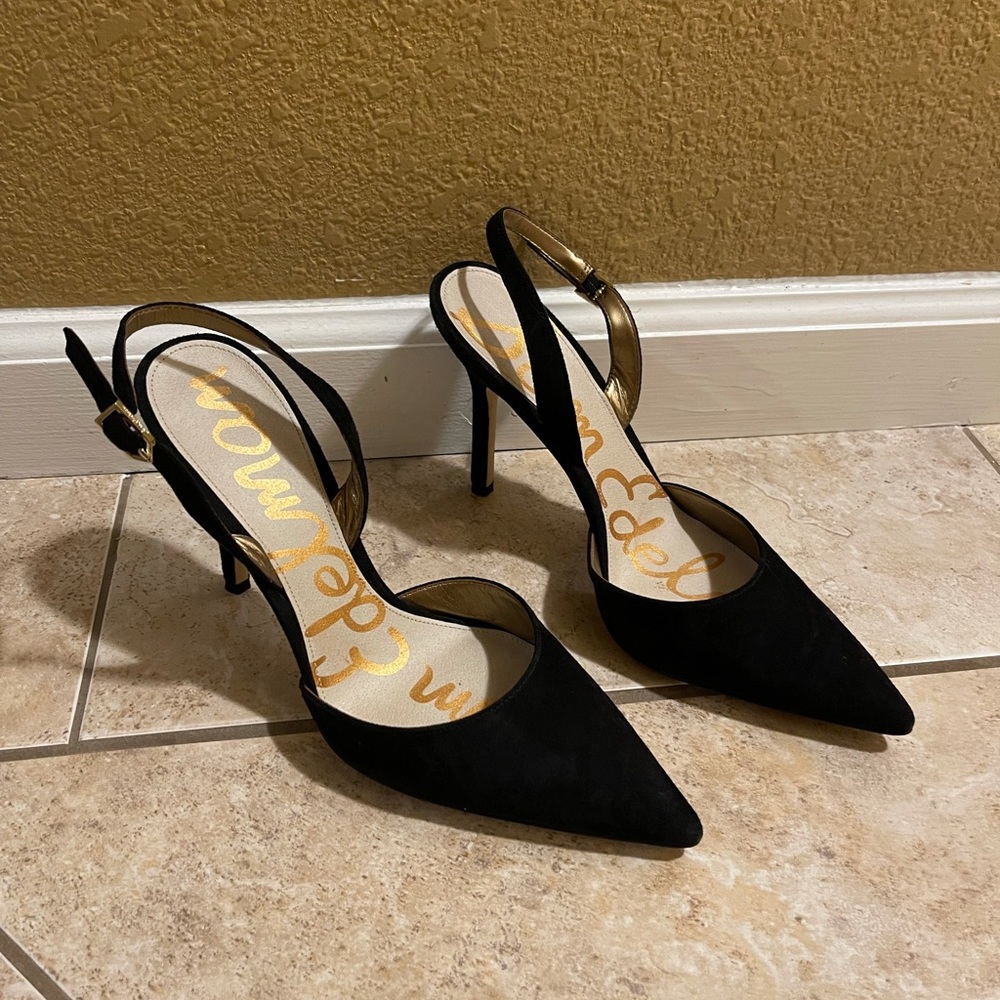 suede heels